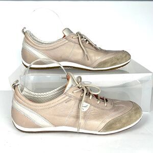 Geox Lightweight Comfort Beige Respira Sneaker Shoes Size EUR 39, US 9